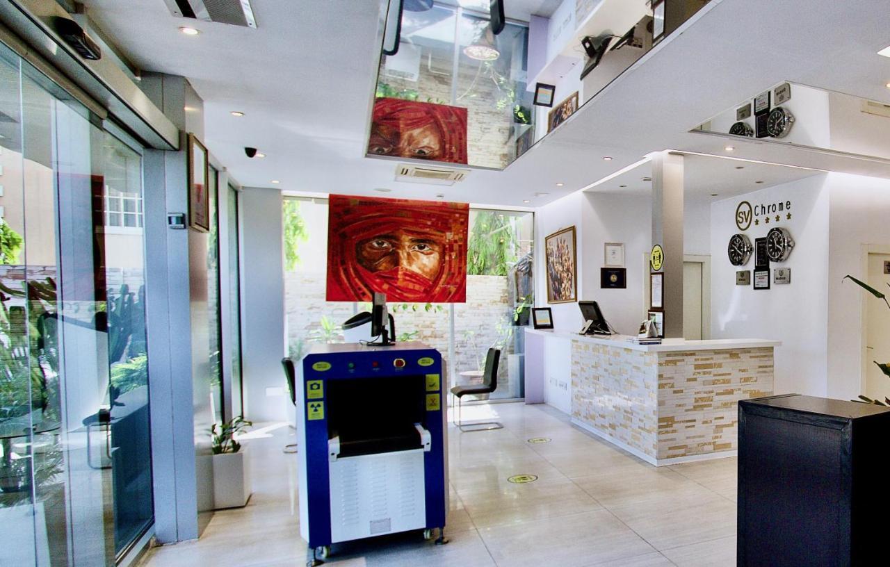 Sv Chrome Hotell Abuja Exteriör bild